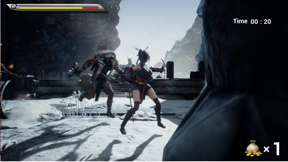 Dual Blade: Battle of the Female Ninja Screenshot
