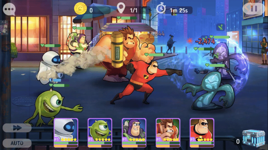 Disney Heroes: Battle Mode Screenshot