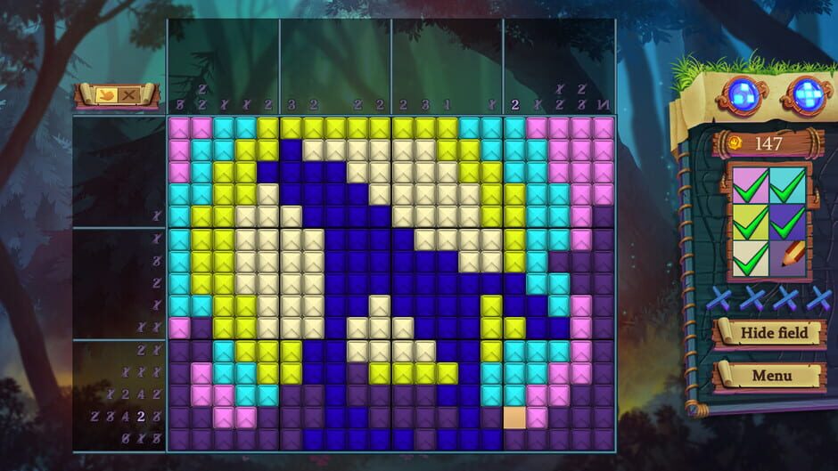 Adventure Mosaics: Forest Spirits Screenshot