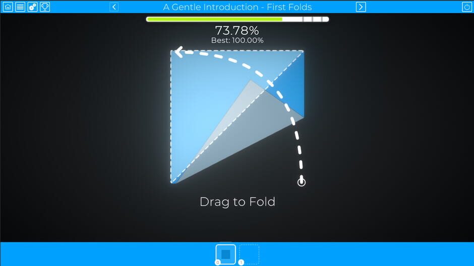 Paper - A Game of Folding Screenshot