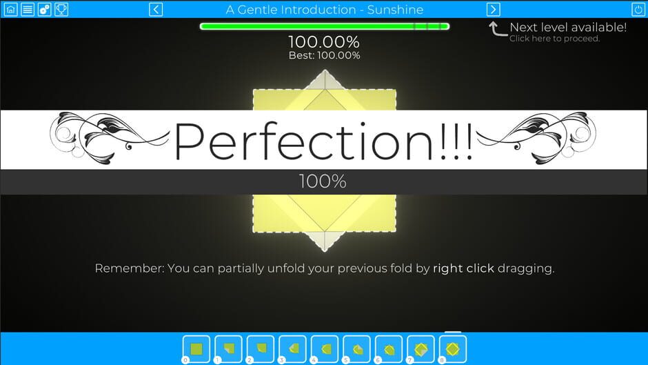 Paper - A Game of Folding Screenshot