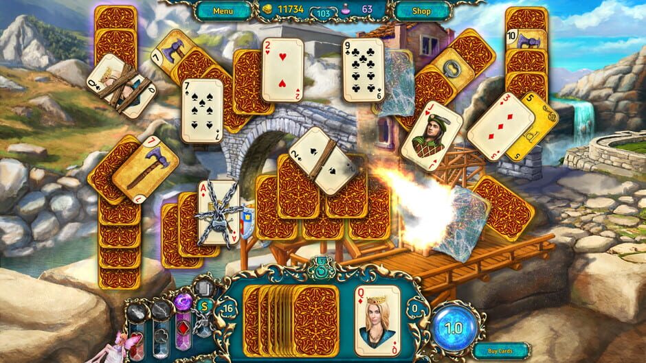 Dreamland Solitaire Screenshot