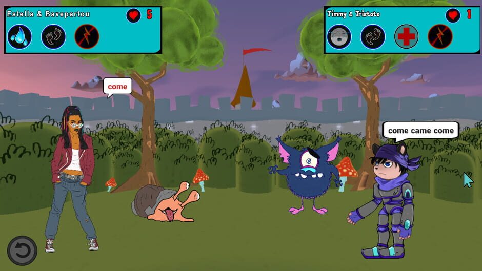 Timmy's adventures : VerbMon Screenshot