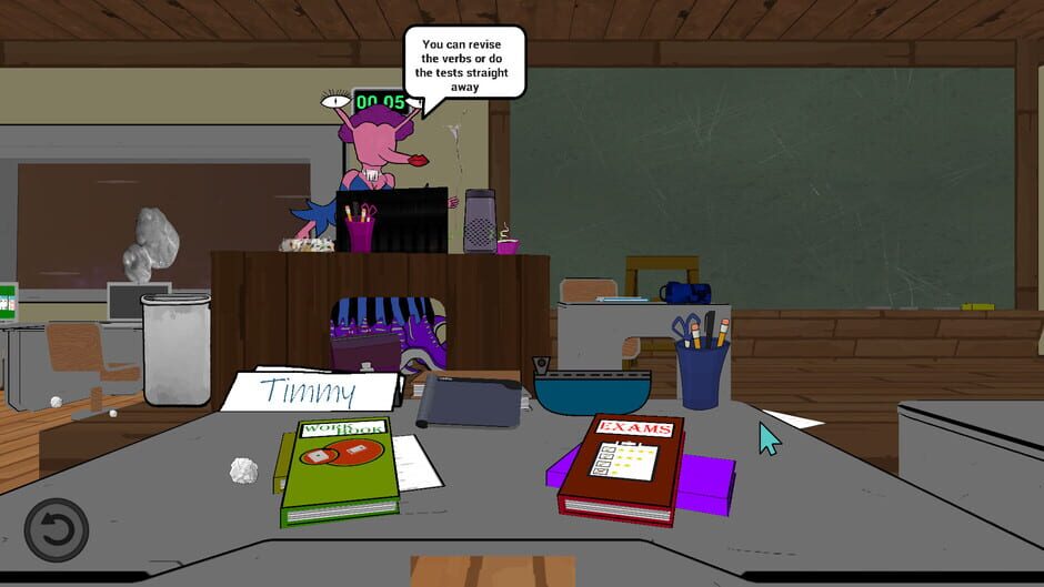 Timmy's adventures : VerbMon Screenshot