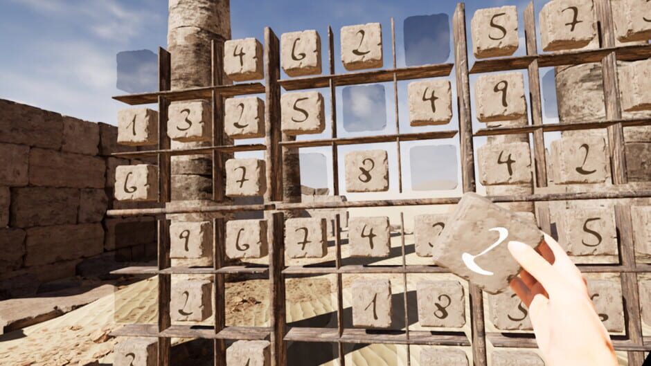 Arabian Stones - The VR Sudoku Game Screenshot