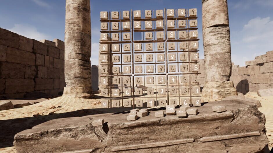 Arabian Stones - The VR Sudoku Game Screenshot
