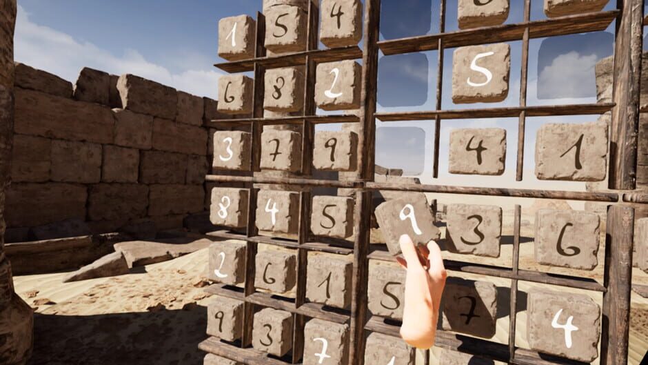 Arabian Stones - The VR Sudoku Game Screenshot