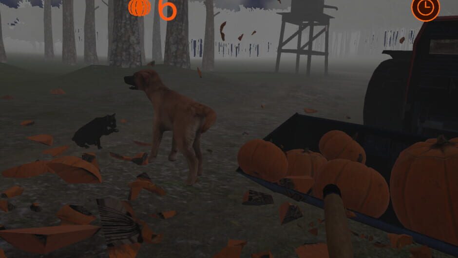 สกรีนช็อตจาก Pumpkin Smasher VR (รูปที่ 9)