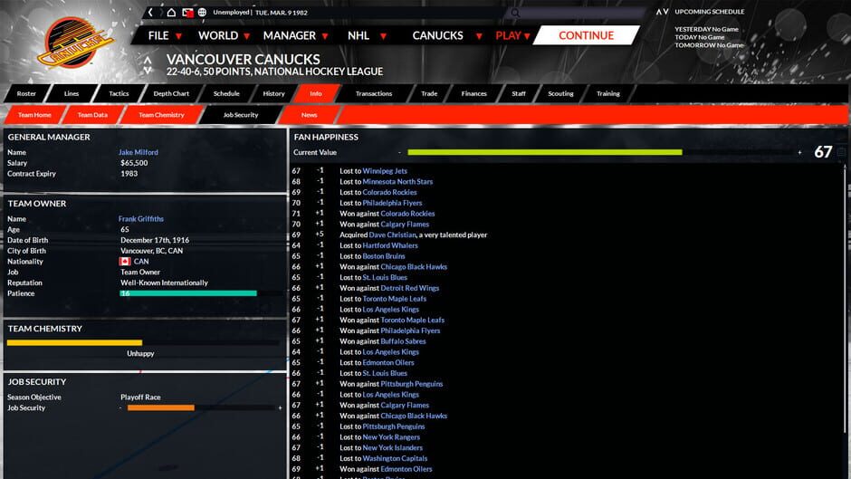 Franchise Hockey Manager 6 Screenshot