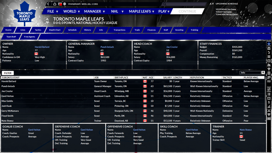 Franchise Hockey Manager 6 Screenshot