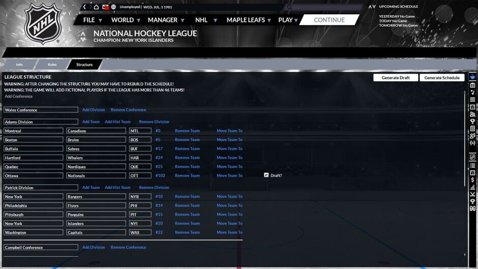 Franchise Hockey Manager 6 Screenshot
