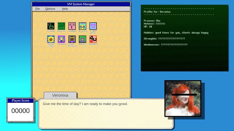 สกรีนช็อตจาก Ransomware Dating Sim (รูปที่ 5)