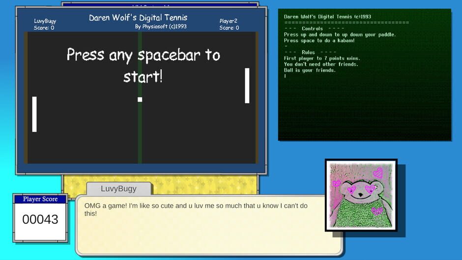 สกรีนช็อตจาก Ransomware Dating Sim (รูปที่ 6)