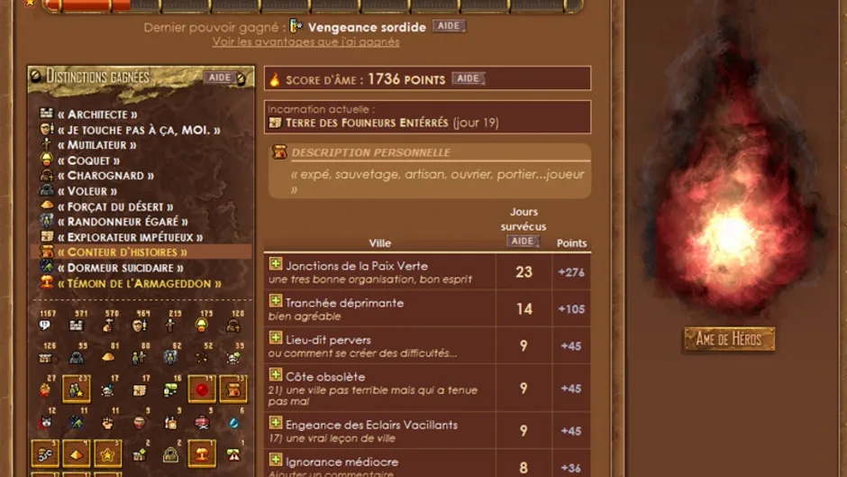 Capture d'écran de l'article