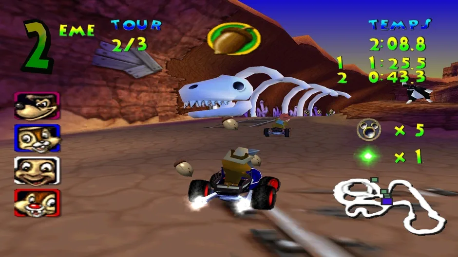 Walt Disney World Quest: Magical Racing Tour, captura de tela 3