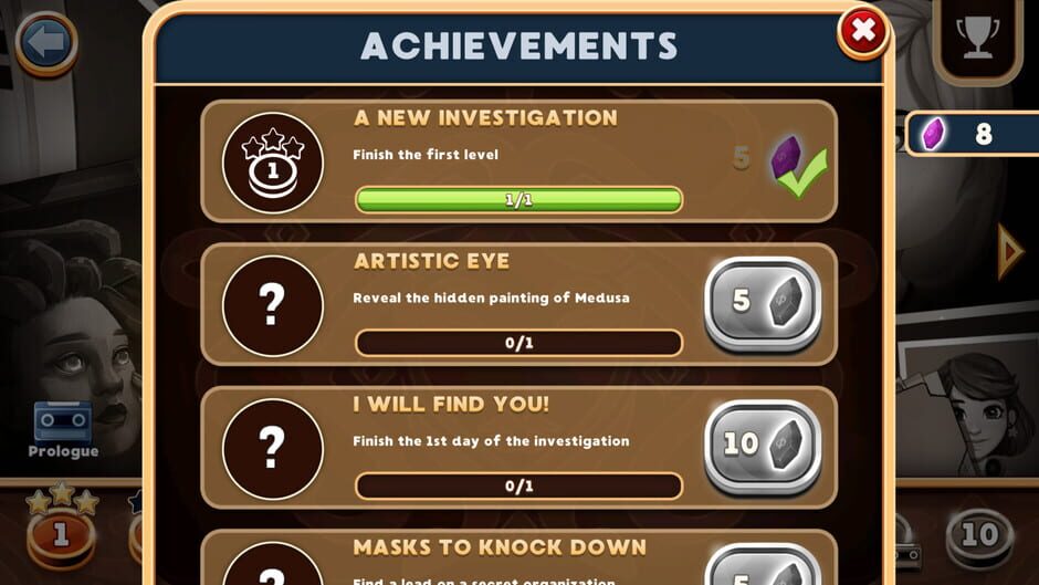 Detective Jackie: Mystic Case Screenshot