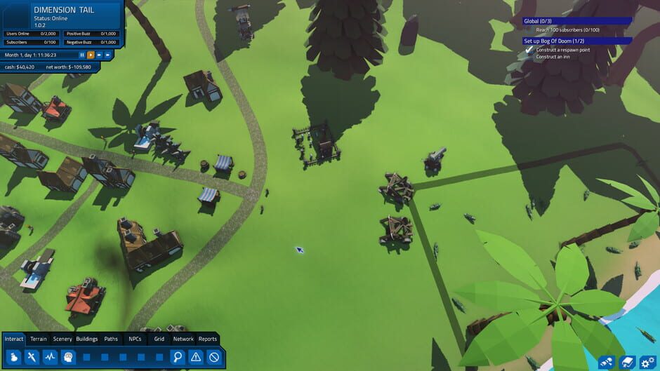 MMORPG Tycoon 2 Screenshot