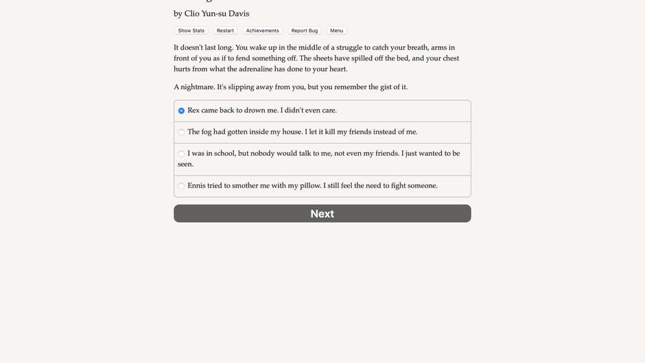 The Fog Knows Your Name Screenshot