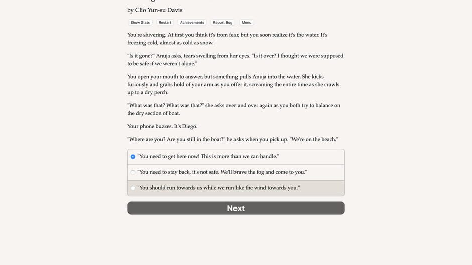 The Fog Knows Your Name Screenshot