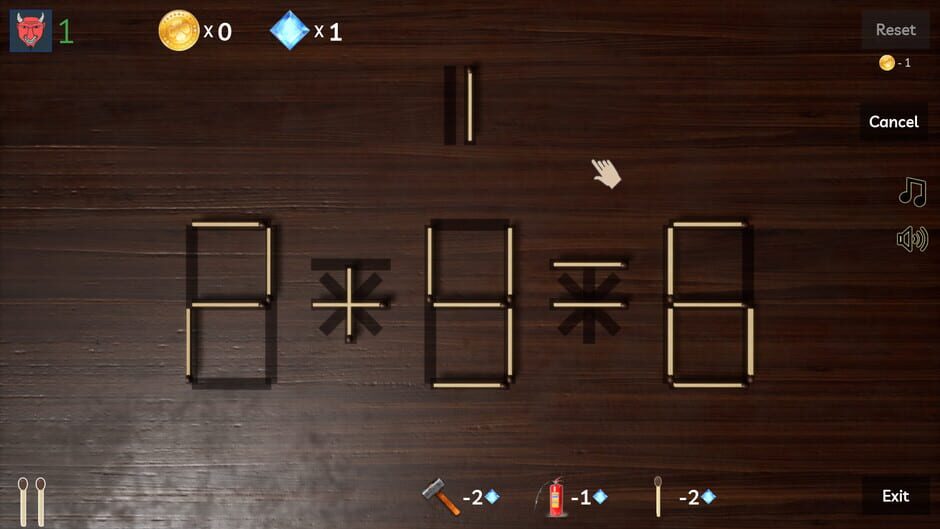 Puzzle: Fire Sticks Screenshot