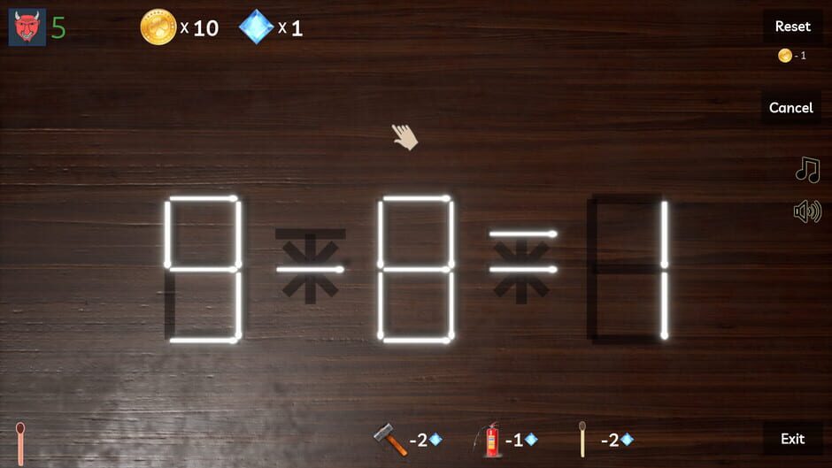 Puzzle: Fire Sticks Screenshot