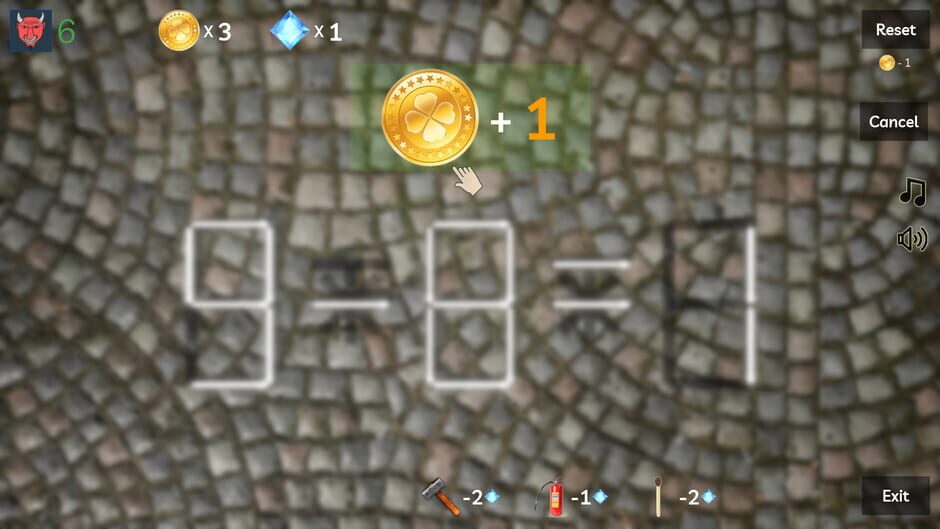 Puzzle: Fire Sticks Screenshot