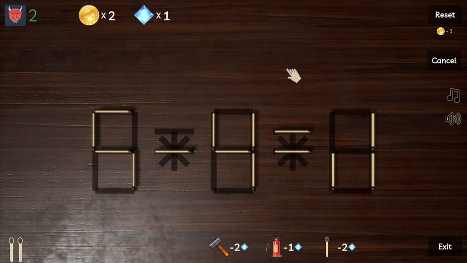 Puzzle: Fire Sticks Screenshot