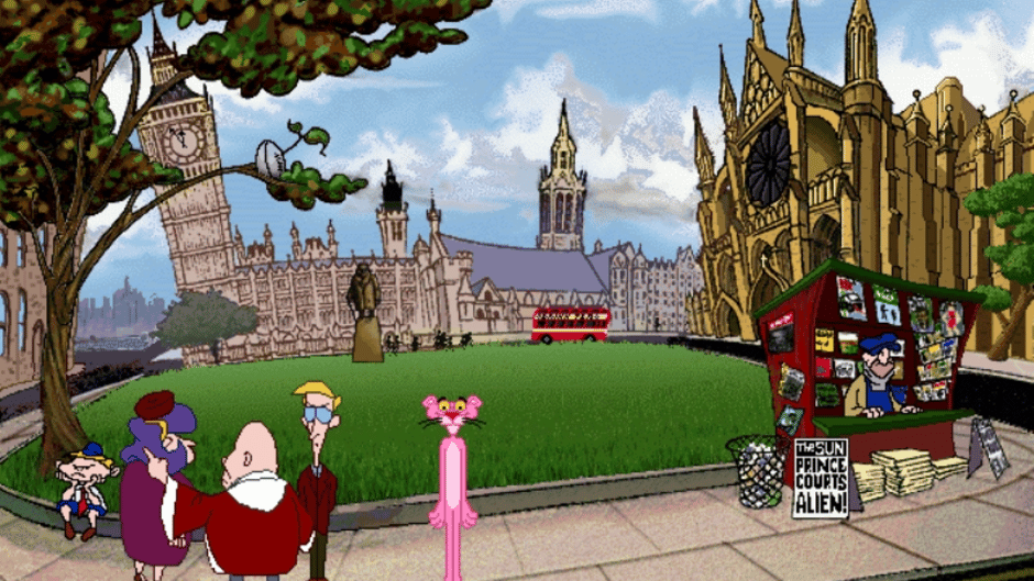 The Pink Panther's Passport to Peril Screenshot