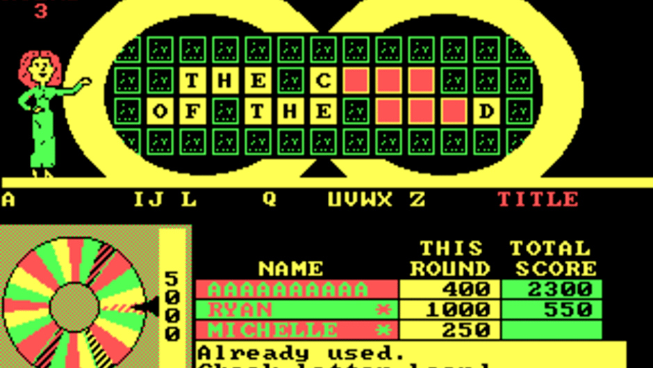 Wheel of Fortune Screenshot