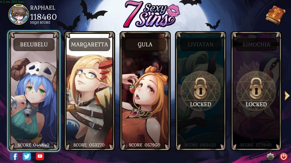 7 Sexy Sins Screenshot