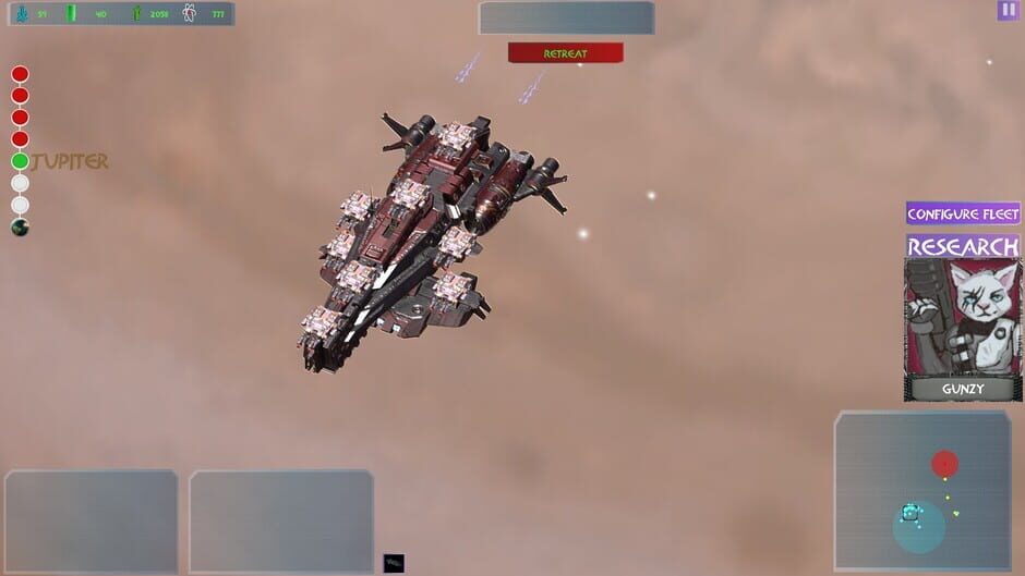 Grimalkin: Solar Defense Force Screenshot