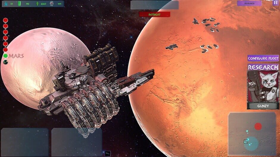 Grimalkin: Solar Defense Force Screenshot