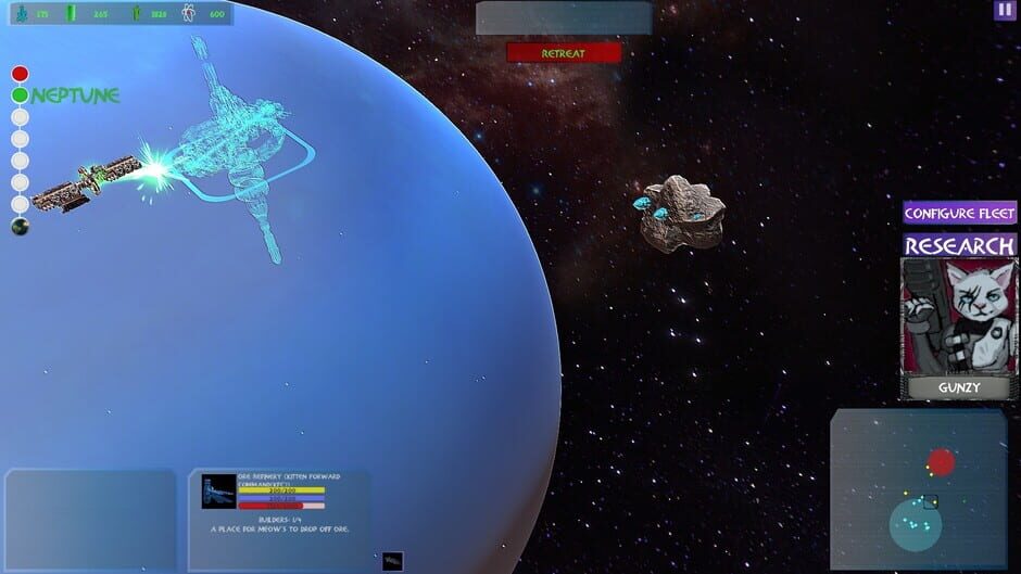 Grimalkin: Solar Defense Force Screenshot