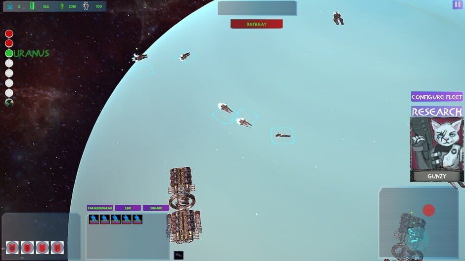 Grimalkin: Solar Defense Force Screenshot