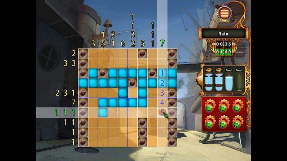 Gizmos: Steampunk Nonograms Screenshot
