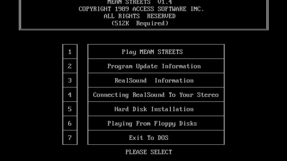 Tex Murphy: Mean Streets Screenshot