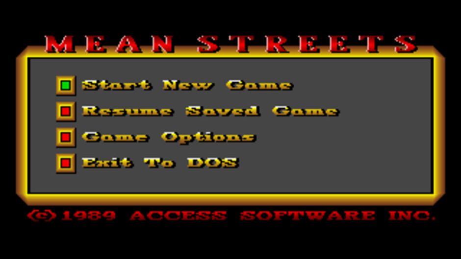 Tex Murphy: Mean Streets Screenshot