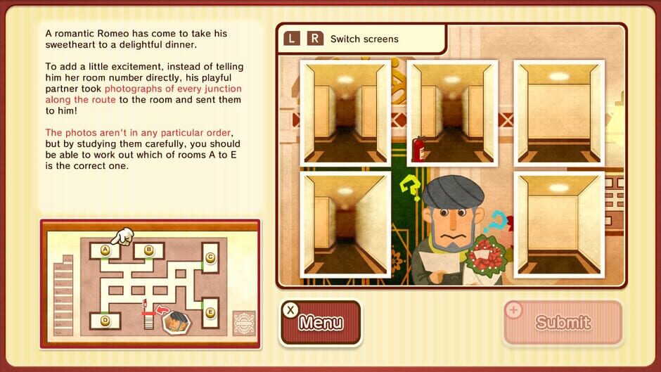 Layton's Mystery Journey: Katrielle and the Millionaires' Conspiracy - Deluxe Edition Screenshot