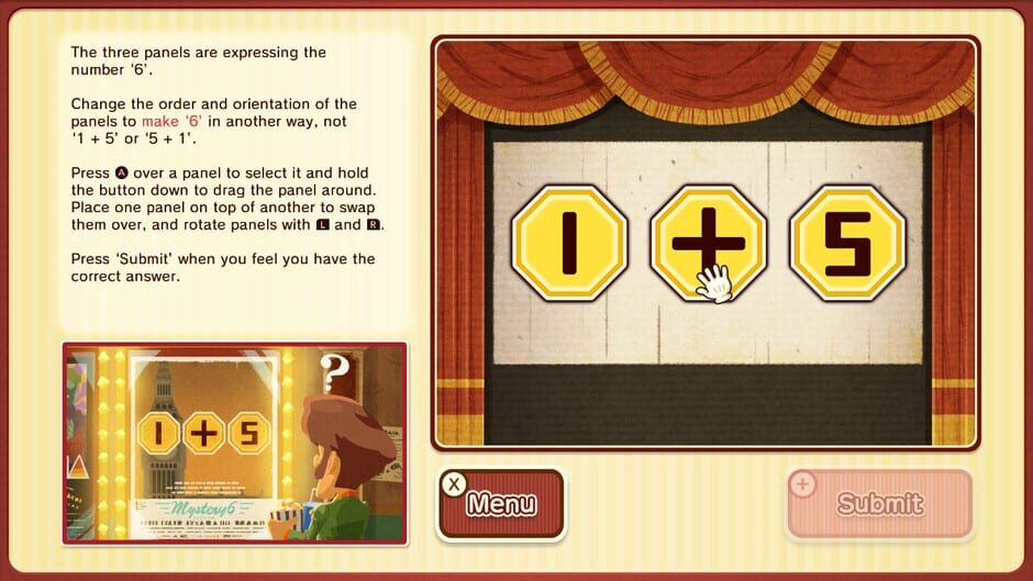 Layton's Mystery Journey: Katrielle and the Millionaires' Conspiracy - Deluxe Edition Screenshot