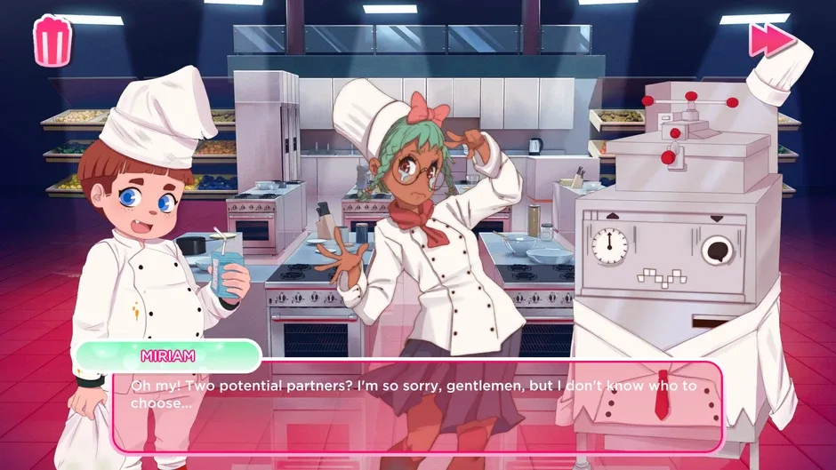 I Love You, Colonel Sanders! A Finger Lickin' Good Dating Simulator, captura de tela 5