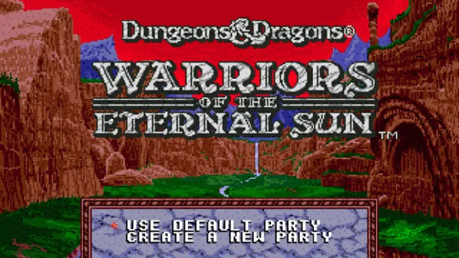 Dungeons & Dragons: Warriors of the Eternal Sun, captura de tela 1