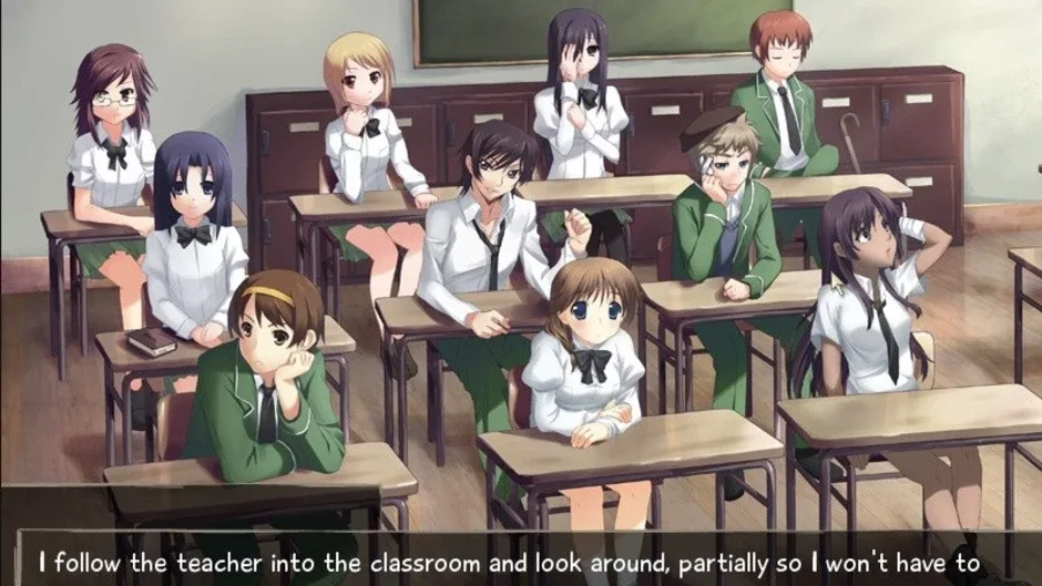 Katawa Shoujo, captura de tela 5