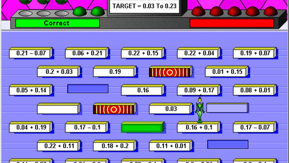 Math Blaster: Episode Two - Secret of the Lost City Screenshot