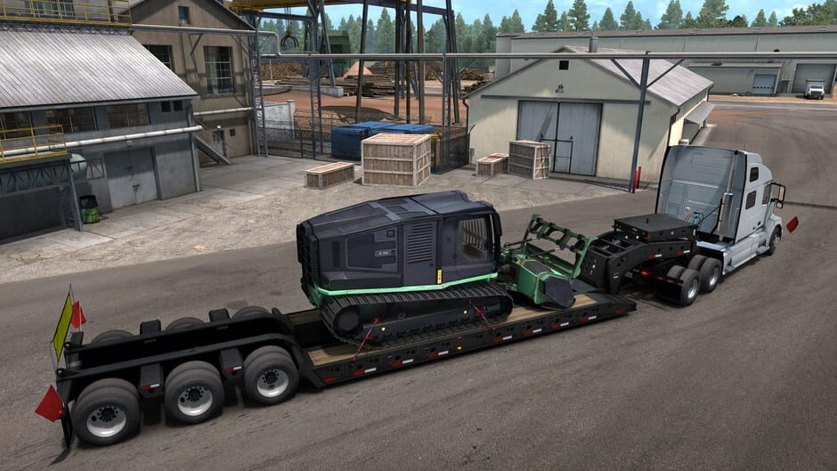 American Truck Simulator: Forest Machinery Screenshot