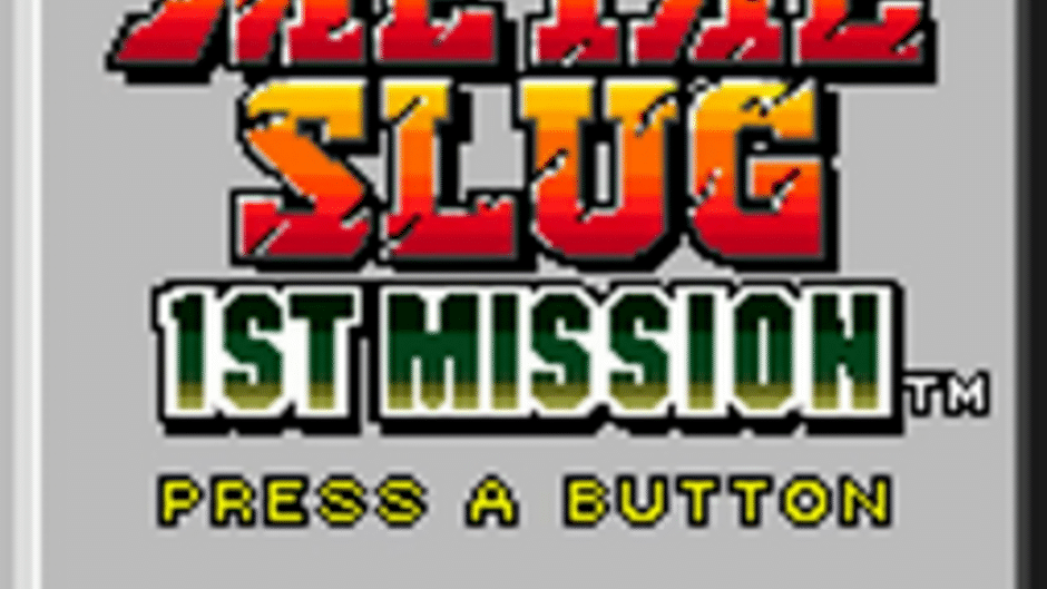 Metal Slug 1st Mission Screenshot