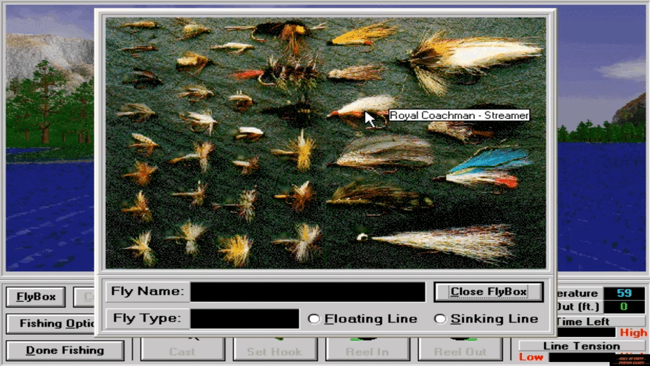 WinFish 3 - Fly Fishing Screenshot