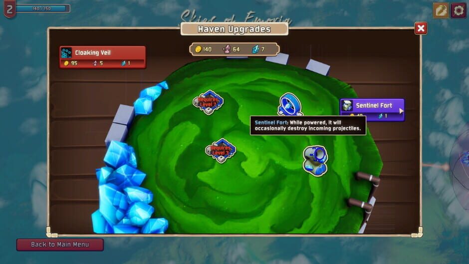 Sky Cannoneer Screenshot