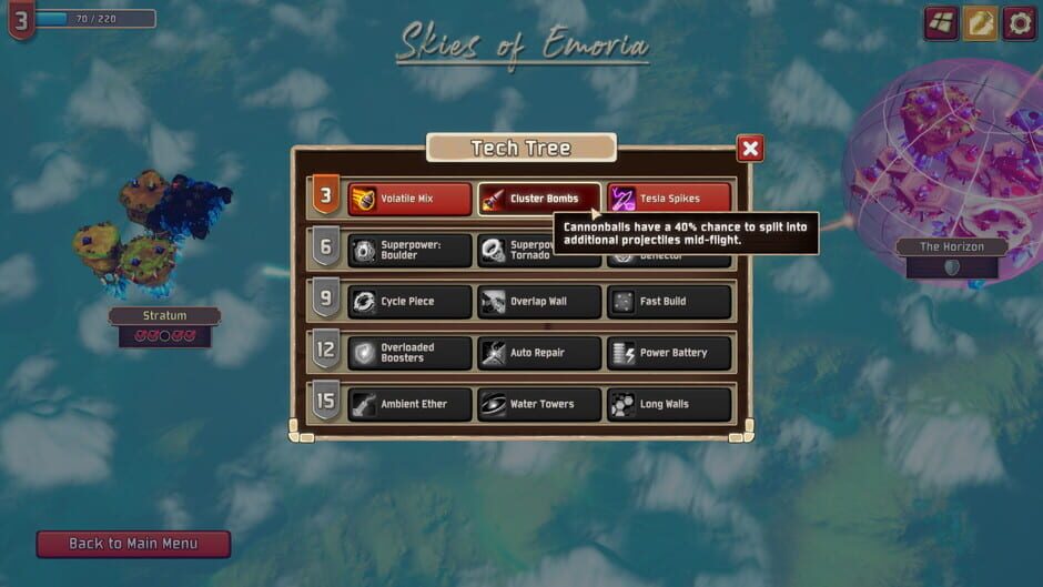 Sky Cannoneer Screenshot