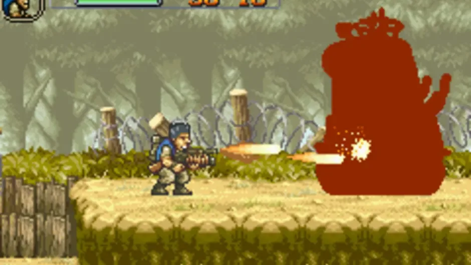 Metal Slug Advance, captura de tela 1