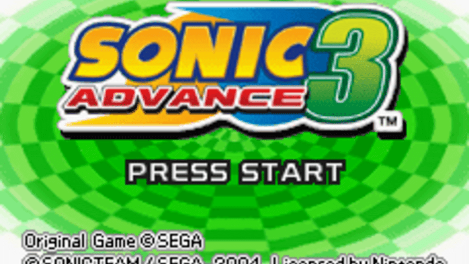 Sonic Advance 3 Screenshot